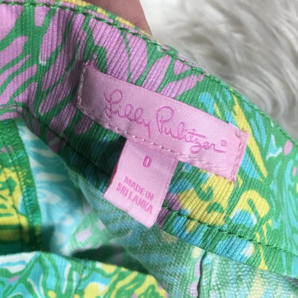 Lilly Pulitzer High Waist Deenie Short Size 0 - Picture 3 of 6